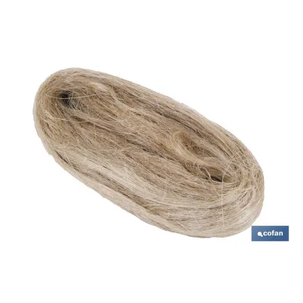 MADEJA ESTOPA FONTANERO 200 GRS NATURAL