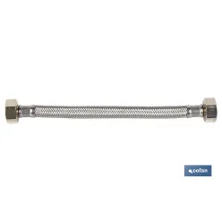 CONEXIÓN FLEXIBLE INOX H1/2- H1/2 25 CM.