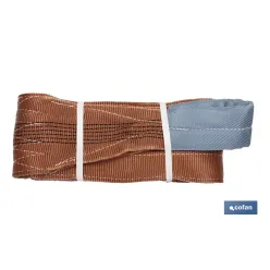 ESLINGA PLANA POLIESTER 6000KG X 10 MTS