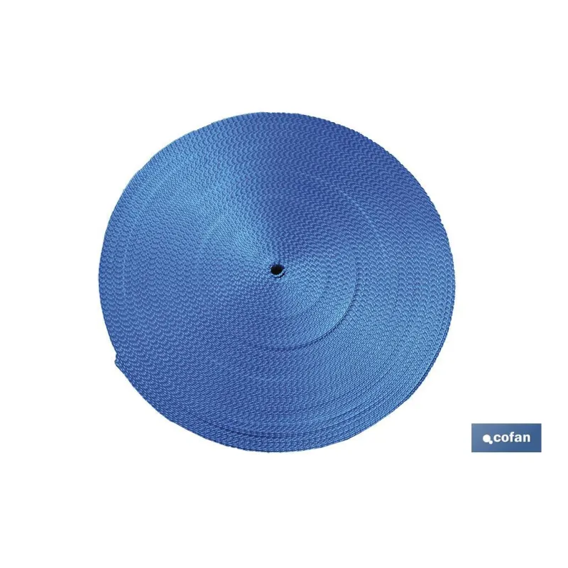 CINTA POLIESTER P/TRINCAJE 1500KGX100MTS