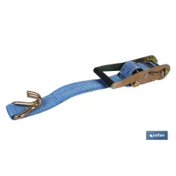 RACHET + 0,5 MTS CINTA 3000 KGS + GANCHO CERRADO