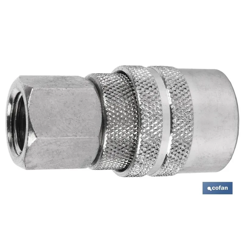 ENCHUFE RAPIDO ROSCA HEMBRA 1/4""