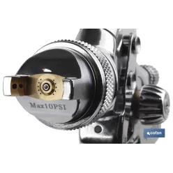 PISTOLA DE PINTAR HVLP + REGULADOR