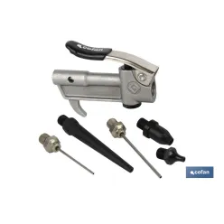 MINI SOPLADORA ALTO RENDIMIENTO 1/4+5 ACCESORIOS