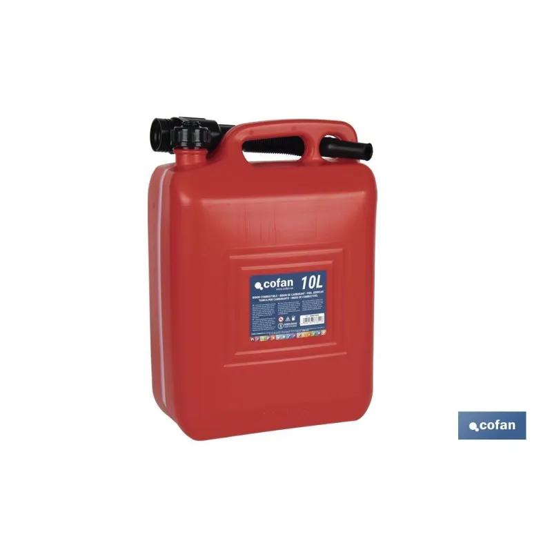 BIDÓN DE COMBUSTIBLE 10 L