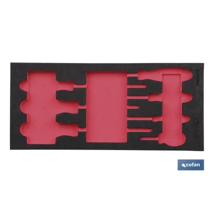 SEPARADOR ESPUMA (1/3 CAJON) DEST. PLANO