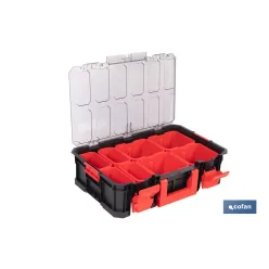 CAJA DE HERRAMIENTAS MODULAR CON ORGANIZADORES