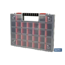 ESTUCHE ORGANIZADOR 32 COMPARTIMENTOS 399 X 303 X 50 MM