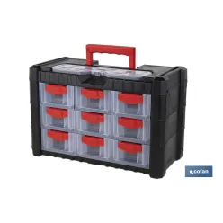 ARMARIO 9 GAVETAS 400 X 200 X 260 MM