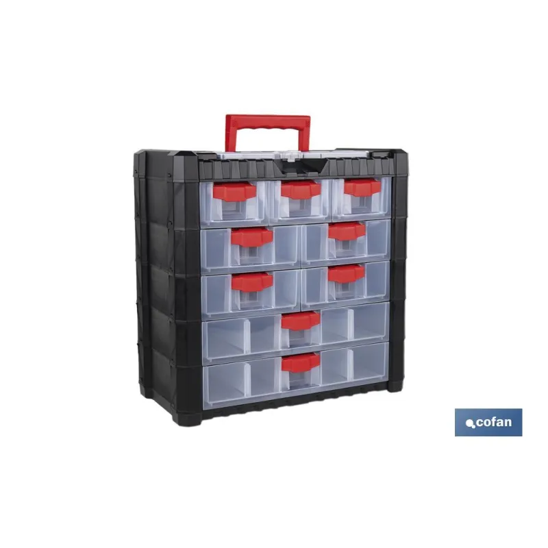 ARMARIO 9 GAVETAS 400 X 200 X 392 MM