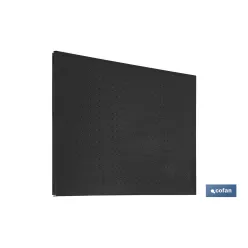 PANEL DE HERRAMIENTAS ANTRACITA CON 8 GANCHOS L-1200 MM