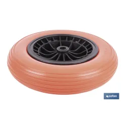 RUEDA CARRET. OBRA LLANTA ABS IMPINCHABLE