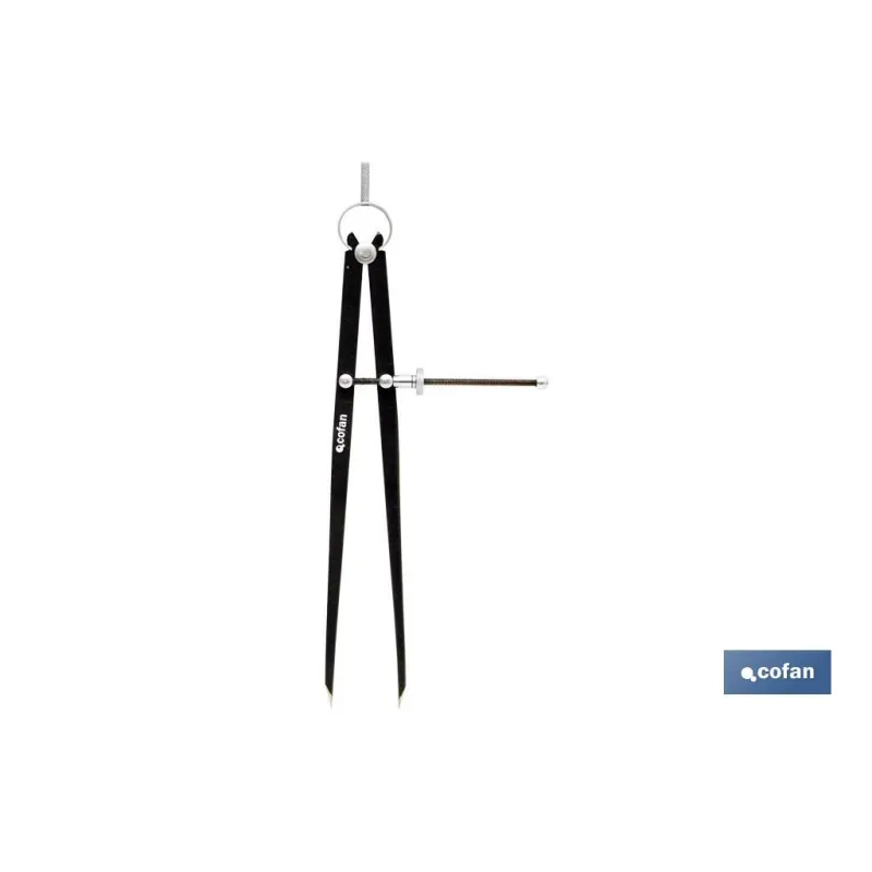 COMPAS DE MUELLE PUNTAS 250 mm