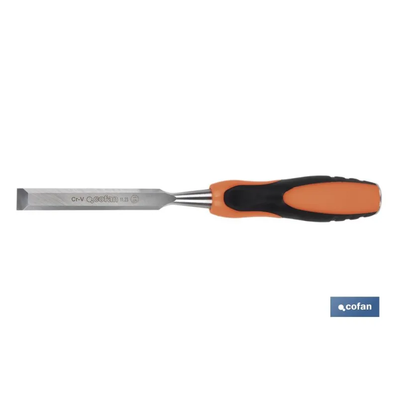 FORMÓN CON MANGO BIMATERIAL ANCHO DE CORTE 15 MM