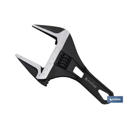LLAVE AJUSTABLE GRAN APERTURA 12 CORTA