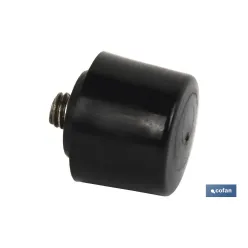 CABEZAL MARTILLO DE NYLON BLANCO Ø45 MM