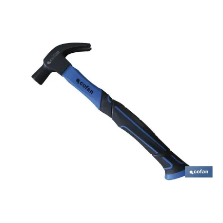 MARTILLO UÑA MODELO AMERICANO MNG. FIBRA 25mm