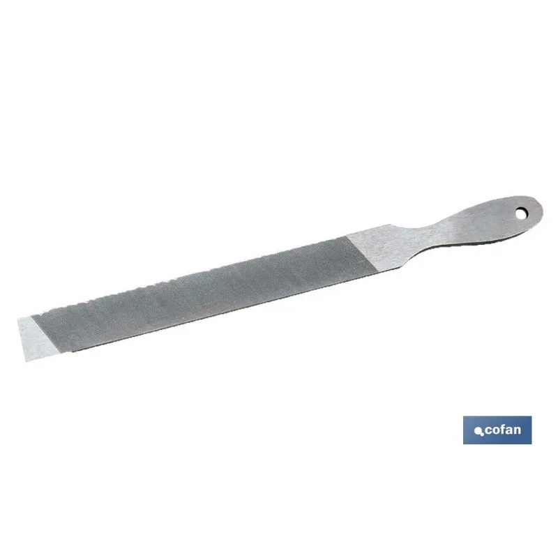 LIMA PLANA MANGO METAL 200mm GR-16 ENTREFINA