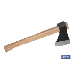 HACHA VIZCAINA MANGO MADERA 800GR