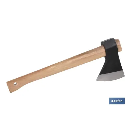 HACHA VIZCAINA MANGO MADERA 800GR