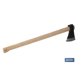 HACHA VIZCAINA MANGO MADERA 2000GR