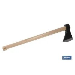 HACHA VIZCAINA MANGO MADERA 2500GR