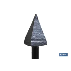 PLANTADOR CUADRADO 60 X 60 X 1230 MM CON MANGO METÁLICO 2290 G