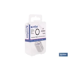 ADAPTADOR PORTA VASOS 1/2 X 72 MM