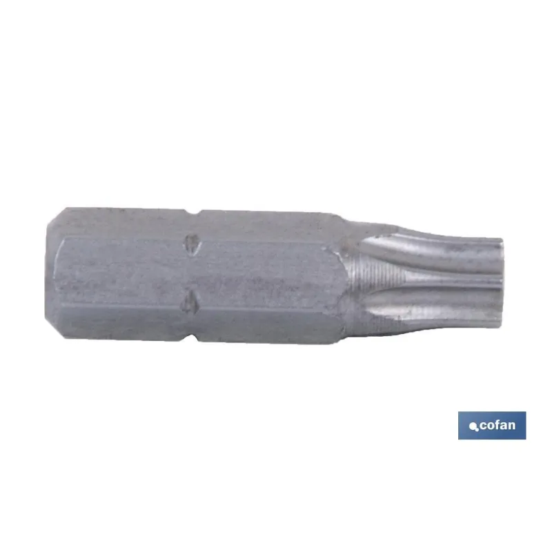 PUNTA DESTORNILL. TORX T-40, INVIOLABLE