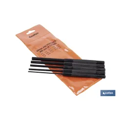 CONJUNTO 5 PCS BOTADOR CILÍNDRICO LARGO 3-10 MM