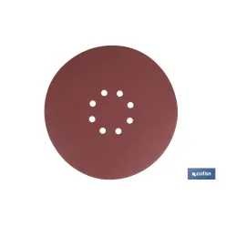 HOJA DE LIJADO LIJADORA PARED Y TECHO 8 AGUJEROS Ø225 MM G 150