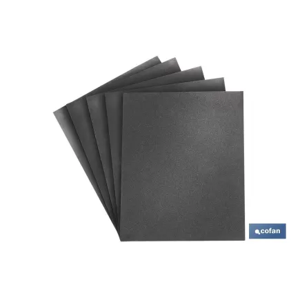 LIJA AL AGUA GRANO 1.000 (230X280MM) Venta unitaria