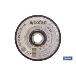 DISCO CORTE - 125X1,0X22,23 METAL STAND.