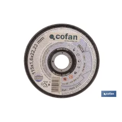 DISCO CORTE - 115X1,6X22,23 METAL STAND.
