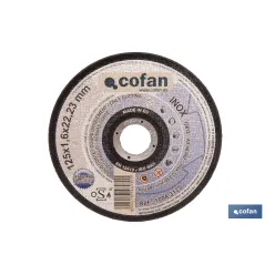 DISCO CORTE - 125X1,6X22,23 METAL STAND.