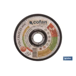 DISCO CORTE 4X4 DE 115X2,5X22,2