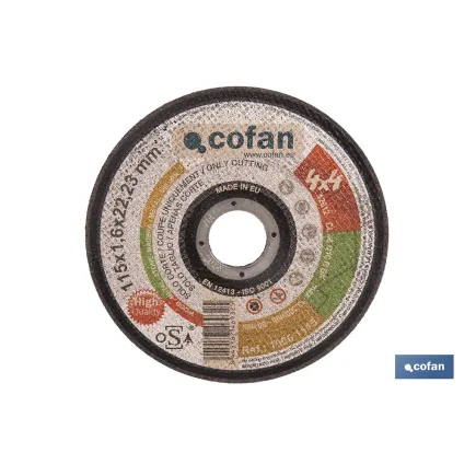 DISCO CORTE 4X4 DE 115X1,6X22,2