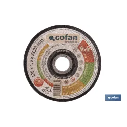 DISCO CORTE 4X4 DE 125X1,6X22,2