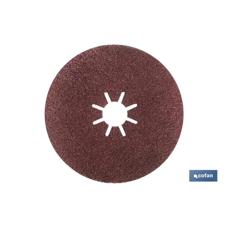 DISCO FIBRA 115 MM. - GRANO 24 Venta unitaria