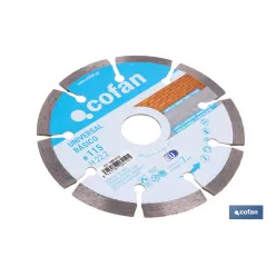 DISCO DIAM. UNIVERSAL BASICO 115 MM.