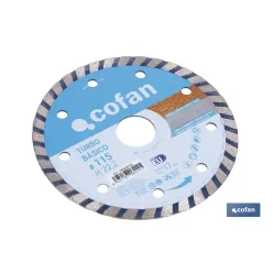 DISCO DIAMANTE TURBO BASICO 115 mm.