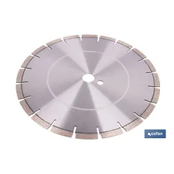 DISCO DIAMANTE MODELO CANTERO H-12MM D-300MM.