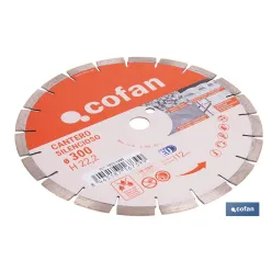 DISCO DIAMANTE CANTERO SILENCIOSO 230MM