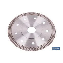 DISCO DIAMANTE PORCELANICO EXTRAFINO H-10mm, 125mm