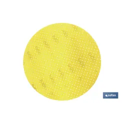 DISCO LIJA MICROPERFORADO ALTA CALIDAD C/VELCRO ø225 G-150
