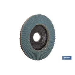 DISCO LAMINADO ESTANDAR PLANO 115 MM. G-40 ZIRCONIO