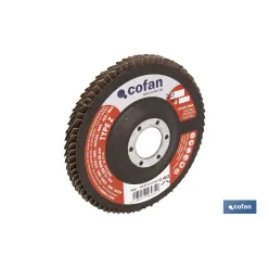 DISCO LAMINADO ESTANDAR PLANO 115 MM. G-40 ZIRCONIO venta unitaria