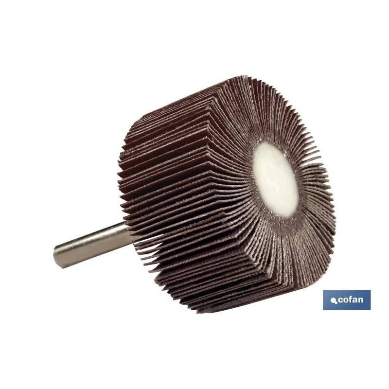 ABANICO DE LIJA CON MANGO 80X40X6 G-120 Venta unitaria