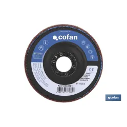 DISCO COMPACTO VELLON P/AMOLADORA ø115 4A DESBASTE