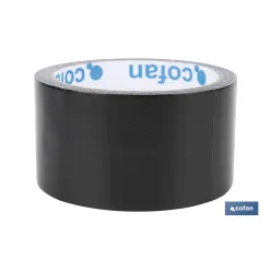 CINTA AMERICANA NEGRA 190 MICRAS 50 MM X 10 M